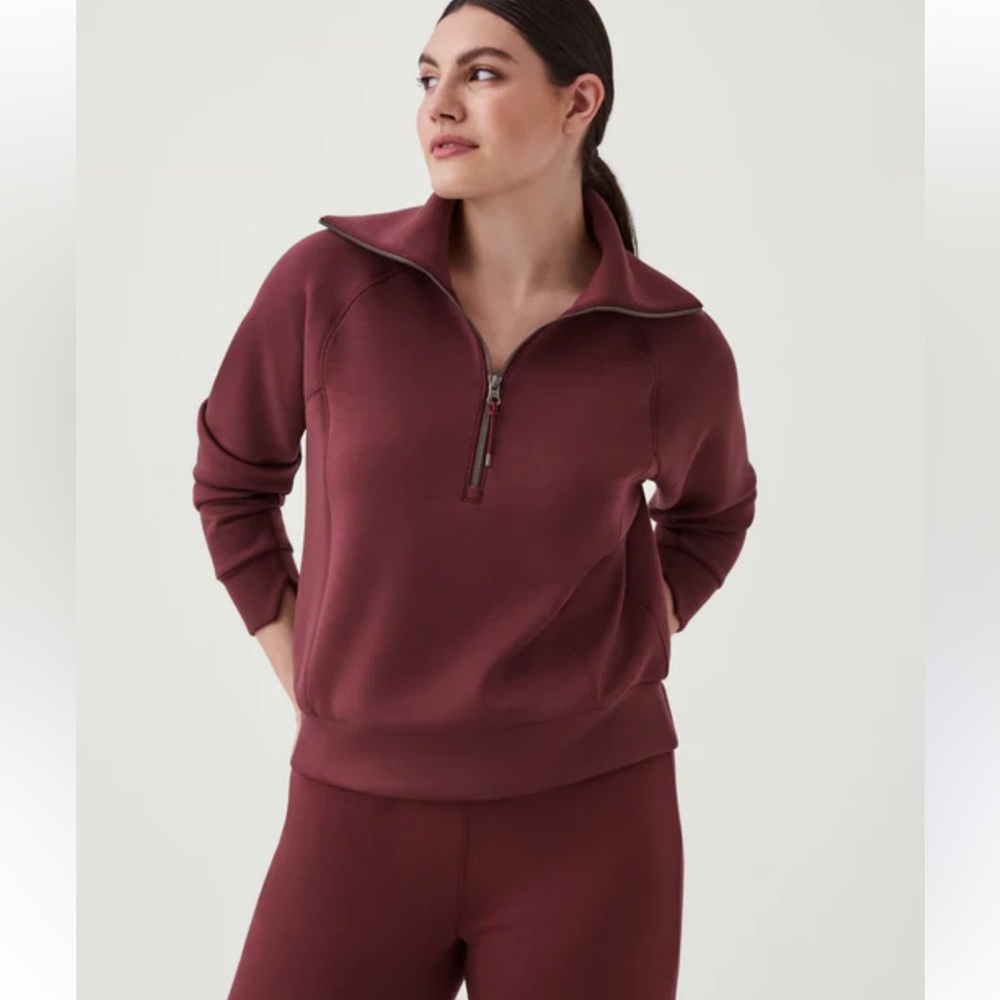 SPANX AirEssentials Half Zip